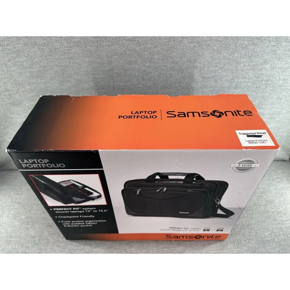 SAMSONITE 46630-1041 Laptop Portfolio Luggage Bag
